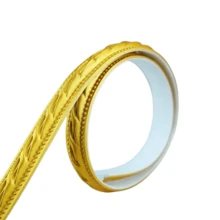 1捲 100cm*1.2cm 彈性自黏裝飾飾條,3D 牆面裝飾邊條,撕貼式天花板邊框,適用於鏡框、牆角及浴室/客廳裝飾 - 多色 - 查看 14