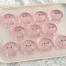 1pc TPR Jellyfish Squeeze Toy, Soft Slow Rebound Squishy Fidget Sensory Stress Relief Toy, Cute Sea Animal Desktop Decompression Toy, Party Favor Birthday Halloween Christmas Gift, Random Packaging - Multicolor - View 5
