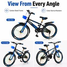 20 Inch Carbon Steel Commuter Bicycle, Sporty Casual Pedal Bike, Blue Color Preferred Random Delivery, Suitable For Daily Commuting/Outdoor Cycling - Multicolor - View 5