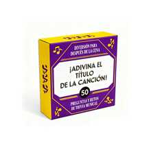 This Song! - Spanish Card Game With 50 Fun Music Q&A Cards For Adults And Family, Perfect Icebreaker For Game Nights, Parties And Gatherings, An Excellent Choice For Family Entertainment And Social Events - Purple - View 9