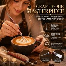 SOKANY Binku Coffee Art Pen Set (Suitable For Baristas), Latte Art Pen ...