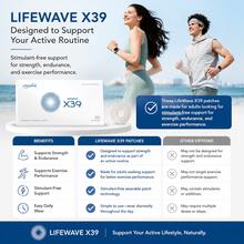 LifeWave X39 Premium Wearable Wellness Patches, 30 Count, Stimulant-Free Support For Daily Activity - 1 - View 6