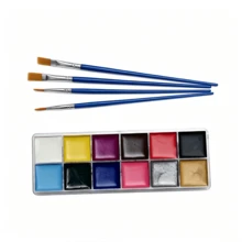 1PC,12/20/26Colors Water Color Oil-Based Vibrant Painting Pigments, High Saturation, Smudge-Resistant, Suitable For Christmas, Carnival, Halloween, Cheerleading, Back To School, Office Use - Single Piece - View 14
