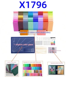 聚合物黏土烘烤烤箱，配備雕刻工具、模具、DIY耳環配件，可根據需求購買 - 彩色 - 查看 21