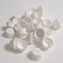 Mini Cake Paper Cups, Baking Small Paper Cups, Small Cake Paper Cup Liners, Baking Molds, Disposable Cake Paper Cups - White - View 3