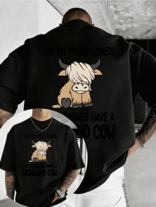 Men T-Shirts - Black - View 6