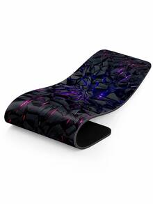 Extra Large Gaming Desk Mat And Mouse Pad - Neon Purple & Black Futuristic Design, Non-Slip Rubber Base, Smooth Surface, Suitable For Computer, Office, Gaming Environment - Ideal Gift For Gamers, Christmas, Halloween Gift - Suitable For Mouse And Trackball, Electronics > Computer & Office Supplies > Mouse Pads & Wrist Rests > Mouse Pads - Fission a - View 7