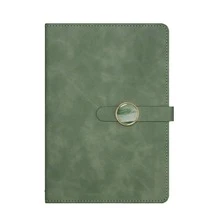 Customized Notebook And Fountain Pen Gift Set, Jade Fastener, Personalized Name And Floral Engraving, Retro Monthly Flower Journal, Includes Refills And Gift Box - Multicolor Jade Buckle Book - View 20