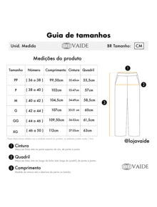Calça Moletom Feminina Estilo Wide Leg Barra Flare Tecido Premium Falpado Macio Confortável Estilosa - Branco - Visão 7
