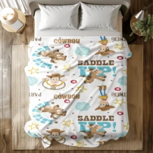 1PC Woody, Buzz Lightyear, Toy Story, Disney All-Star Theme Flannel Printed Blanket, Air Conditioner Cover Blanket - 100% Polyester Knitted Quilted Blanket, Digital Print - Comfortable Bedding Suitable For All Seasons, Perfect For Napping, Camping, Travel - Ideal Gift For Friends And Family, Comfortable Flannel Blanket - Multiple Sizes Available, Ultra Soft, Suitable For Sofa/Bed, All-Season Essential, Perfect For Daily Relaxation On The Sofa - Multicolor - View 3