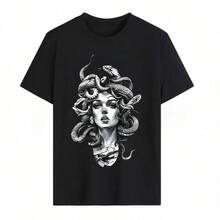 iNovedad! Blusa de manga corta paramujer, disenio liso, ideal para estar en casao para uso casual. Oferta por tiempolimitado. Preciosa blusa, comoda y de largoregular. Lavable a maquina. - Negro - Ver 3