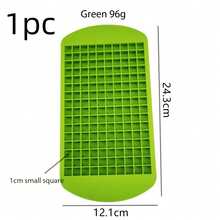 This Compact Square Silicone Ice Tray (160 Compartments) Has Excellent Cold Resistance And Durability. It Is Suitable For Making Ice Cubes And Pudding, Making It Easy To Use At Home, Bars, And Other Places - Multicolor - View 13