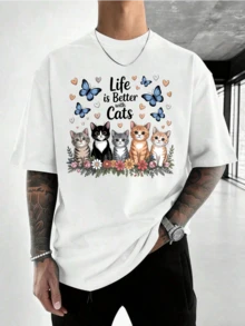 Men T-Shirts - White - View 2