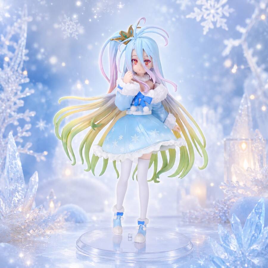 NO GAME NO LIFE Figura de Acción de Anime Blanca Modelo Estatua Adorno de Escritorio Coleccionable Pequeño Regalo Halloween Navidad Día de San Valentín Decoración - Multicolor - Ver 1