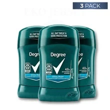 Degree Men Cool Rush 48H Odor Protection Deodorant Stick 1.7oz / 48g Pack Of 3 - Fresh - View 11