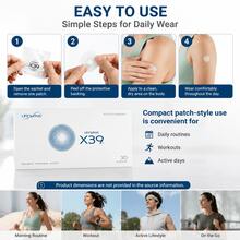 LifeWave X39 Premium Wearable Wellness Patches, 30 Count, Stimulant-Free Support For Daily Activity - 1 - View 9