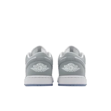 Air Jordan 1 Low 'White Wolf Grey' Aluminum Sneakers Women DC0774-105 - Multicolor - View 6