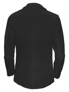 1 potong Jaket Blazer Kasual untuk Berkomuter, Glamor, Serbaguna, Warna Kontras, Patchwork Payet, Kerah, Saku Palsu, Bagian Depan Terbuka, Warna Hitam, Musim Gugur - Hitam - View 7