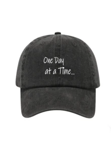 1pc Unisex Printed Vintage Distressed Washed Baseball Cap, Baseball Cap, Sun Hat, Dad Hat, Trucker Hat, Suitable For Daily Outings, Hiking, Vacation, Fishing, Sun Protection - Multicolor - View 3