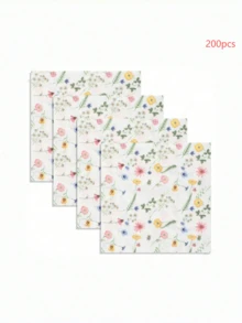 20片/40片/60片/80片/100片/200片/組，2層柔軟春季花卉餐巾紙，展開33cm*33cm，適用於婚禮茶會生日派對裝飾餐巾紙，派對裝飾，派對用品，節日裝飾，節日用品 - 彩色 - 查看 12