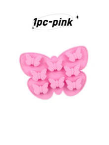 1/2 cái - Khay đá hình bướm bằng silicone, khuôn đá hình bướm bằng silicone dùng cho sáp nến, khuôn sô cô la hình bướm, khuôn kẹo fondant - Nhiều màu - Xem 6