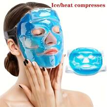 1 buah/2 buah Set Kompres Dingin, Masker Es, Masker Mata Es, Masker Pendingin untuk Meredakan Peradangan, Kompres Dingin untuk Kecantikan Wajah - A - View 4