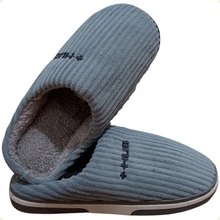 Women's Slipper/Bedroom Slipper With TPR Rubber Sole REF.: PTF06-149 - 灰色 - 查看 7