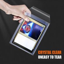 100pcs Compatible Cases For PSA/PAS/BGS/Top Loads/Graded Magnetic Card Holders - Reusable Collectible Card Sleeve Protectors (Baseball, Football, Gaming) - Protective Cases For Collectors - Multicolor - View 6