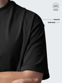 "First Time Dad" T-Shirt, Men's Black T-Shirts, Gifts For Dad, Funny T-Shirts With Sayings, Casual Crew Neck T-Shirt - 黑色 - 查看 3