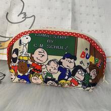 1 pieza Estuche para lápices de gran capacidad de Snoopy, Estuche para lápices con forma de lápiz/Estuche para lápices con estampado de dibujos animados, Bolsa para lápices de papelería, Bolsa de almacenamiento misceláneo, Suministros escolares, Bolsa para lápices, Mochila, Perfecto para volver a la escuela, Estuche para lápices perfecto para volver a la escuela - A - Ver 4