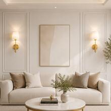 2 Sets Rechargeable Battery Powered Wall Lamps, 15 Color Temperatures Adjustable Remote Control, Battery Operated, No Wiring Needed, Suitable For Bedroom, Cabin, Bedside Reading Light - one-size - View 5