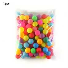 Set de 15 piezas, Set de 10 piezas, Paquete de 20 pelotas de ping pong de 40 mm de alta elasticidad y color aleatorio para entretenimiento y deportes al aire libre - Multicolor - Ver 8