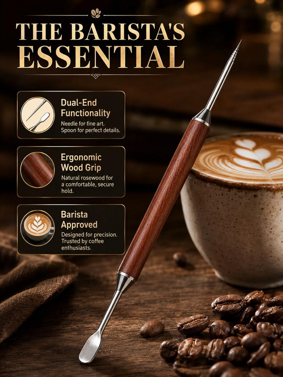 SOKANY Binku Coffee Art Pen Set (Suitable For Baristas), Latte Art Pen ...
