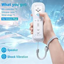 Controller For /U Game Console, With Protective Case And Wrist Strap, Battery Not Included, White, Excellent /U Game Accessory Gift - View 2