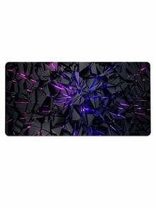 Extra Large Gaming Desk Mat And Mouse Pad - Neon Purple & Black Futuristic Design, Non-Slip Rubber Base, Smooth Surface, Suitable For Computer, Office, Gaming Environment - Ideal Gift For Gamers, Christmas, Halloween Gift - Suitable For Mouse And Trackball, Electronics > Computer & Office Supplies > Mouse Pads & Wrist Rests > Mouse Pads - Fission a - View 6