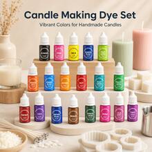 Premium Colorful Liquid Soap Dye, Vibrant Colors, Suitable For Soap Making, Tie-Dye, Candles And DIY Handicrafts, Holiday Party Decorations - 1 Set - View 2