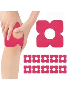 Knee Sports Tape, Elastic Breathable Pre-Cut Muscle Sports Tape, Knee Support Pre-Cut K-Tape Stickers, Comfortable Stable & Muscle Support - Multicolor - View 8