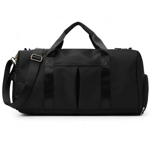 Bolsa de viaje para hombre y mujer, bolsa de fin de semana con compartimento para zapatos, bolsa de gimnasio de mano con correa ajustable para el hombro, bolsa de equipaje grande y ligera para viajes, deportes, hospital y viajes de negocios.