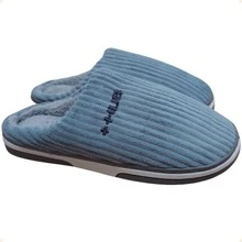 Women's Slipper/Bedroom Slipper With TPR Rubber Sole REF.: PTF06-149 - 灰色 - 查看 6