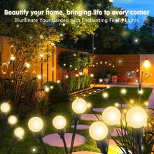 1pc Starry Swaying Solar Garden Light, Solar Powered, Made Of Durable ABS Material, Easy Installation, Gently Swaying In The Wind; Equipped With Intelligent Light-Sensing System, Automatically Lights Up At Night, Very Suitable For Outdoor Garden, Yard, Gardening Decoration, Patio And Pathway Decoration, Essential Outdoor Decoration, Can Make Your Garden More Attractive At Night - A - View 6