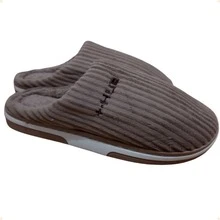 Women's Slipper/Bedroom Slipper With TPR Rubber Sole REF.: PTF06-149 - 摩卡棕 - 查看 6