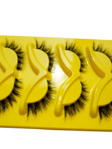 7 Pairs Luxury Thick & False Eyelashes - Dense & Fluffy, Cat Eye False Eyelashes Create Dewy Makeup Look, Moisturizing Feel, Reusable - View 8