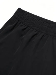 XTEP Women's Quick-Dry Sports Set Summer 2026 New Fitness Training Breathable Running Casual Badminton Set, Solid Black - True Black - View 7