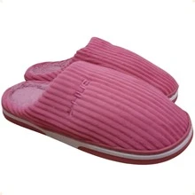 Women's Slipper/Bedroom Slipper With TPR Rubber Sole REF.: PTF06-149 - 深粉紅色 - 查看 6