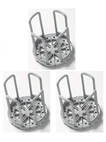 3/2/1 pieza Estante expandible para cuencos de mesa, estante de drenaje de plástico para tazas, estante de almacenamiento de cubiertos para gabinete, estante de secado de platos, estante de utensilios de cocina con estante de cubiertos y bandeja de goteo, adecuado para cocina, comedor, etc. (Gris aleatorio 2 estilos). - Multicolor - Ver 12