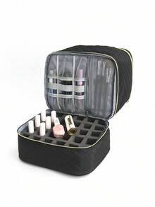 2026 Large Capacity Multifunctional Portable PU Leather Cosmetic Bag, Makeup Bag, Toiletry Bag, Makeup Organizer, Makeup Case, Manicure Supplies - 4 - 查看 6