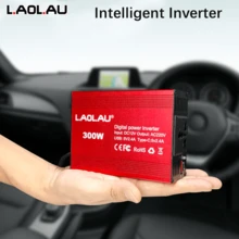 L.A.OL.A.U LAOLAU 300W 車用電源轉換器 DC12V 轉 AC220V，便攜式插頭適配器附 AC 插座、USB 與 Type-C 快充，多重保護合金車用逆變器，適用於旅行露營、筆電、手機、相機及日常電子設備充電 - 查看 8