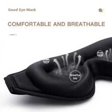 3D Sleep Eye Mask, 3D Contoured Travel Sleep Mask, 100% Blackout, Protects Lashes & Makeup, Adjustable Comfortable Fit, Ultra-Soft Thick Eye Mask For Sleeping, Napping, Travel, Office, Home, Meditation, Spring & Summer Essential - Multicolor - View 8