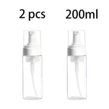 1pc/2pcs/3pcs 50ml/100ml/150ml/200ml Foaming Soap Bottle Empty Plastic Mousse Facial Cleanser Pump Bottle Refillable Lotion Shampoo Dispenser - Clear - View 13