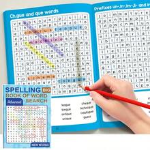Spelling Word Search Book - Divided Into 2 Levels (Beginner And Advanced) | New Word Learning Activity Handbook | Includes Vocabulary Puzzles | A Fun Learning Gift Designed Specifically For Students, Perfect For Improving Vocabulary, Spelling Skills And Concentration, It Is An Engaging Vocabulary Learning Resource, Suitable For Home Teaching And Classroom Use. - Single Piece - View 10